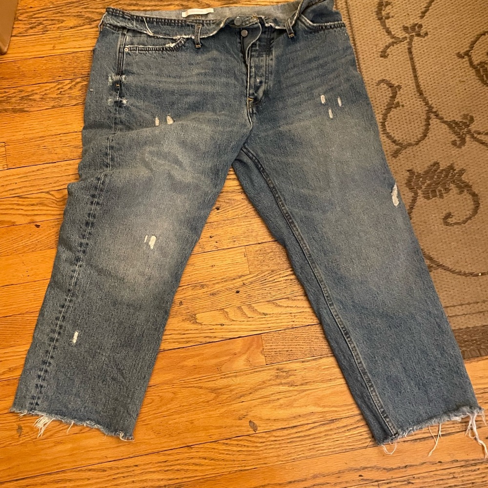 Zara wide leg jeans